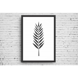 Quadro Minimalista Ramo - 55x40 cm