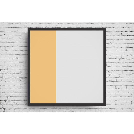 Quadro Digital Abstrato Foco - 55x55 cm