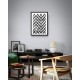 Quadro Digital Geométricos no Pincel - 55x40 cm