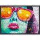 Quadro Digital Arte em Parede - 55x75 cm