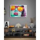 Quadro Digital Arte em Parede - 55x75 cm