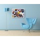 Quadro Digital Arte em Parede Grafite - 55x75 cm