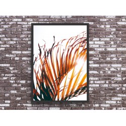 Quadro Folhas do Coqueiro - 75x55 cm