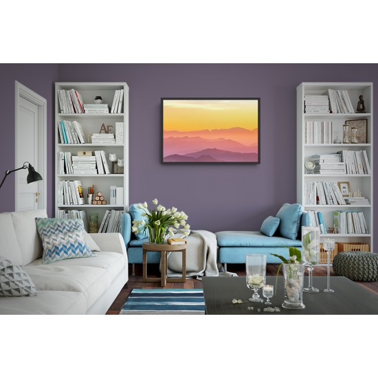 Quadro Digital Entardecer - 60x80 cm