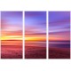 Conjunto de Quadros Entardecer - 120x85 cm