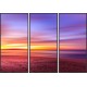 Conjunto de Quadros Entardecer - 120x85 cm