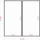 Conjunto de Quadros Floresta Amarela - 91x90 cm Conjunto de Quadros Floresta Amarela - 91x90 cm
