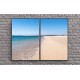 Conjunto de Quadros Linda Praia - 121x90 cm