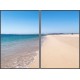 Conjunto de Quadros Linda Praia - 121x90 cm