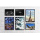 Conjunto de Quadros World Mix  - 120x84 cm
