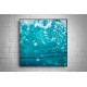 Quadro Oceano Cristalino Vista Submersa - 85x85 cm