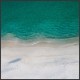 Quadro Praia Deserta - 85x85 cm 