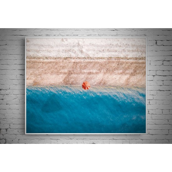 Quadro Praia Paradisíaca - 80x100 cm