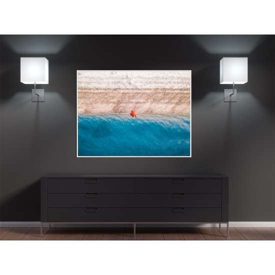 Quadro Praia Paradisíaca - 80x100 cm