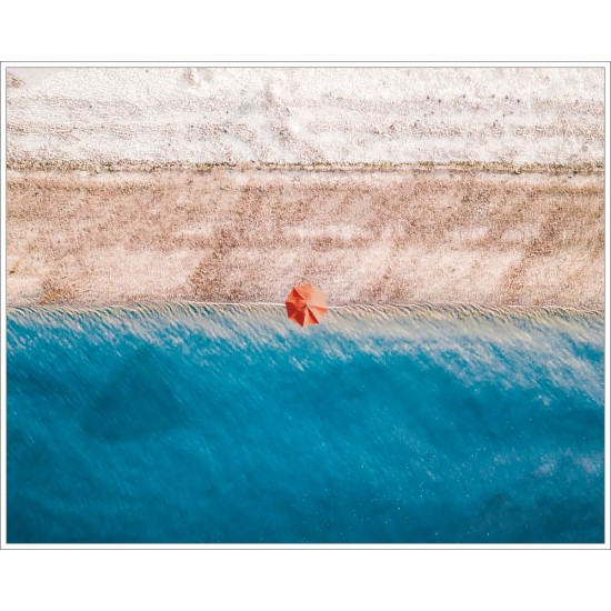 Quadro Praia Paradisíaca - 80x100 cm