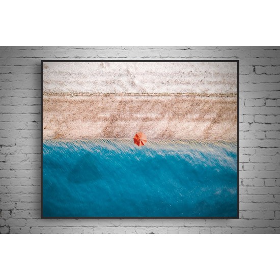 Quadro Praia Paradisíaca - 80x100 cm