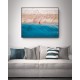 Quadro Praia Paradisíaca - 80x100 cm