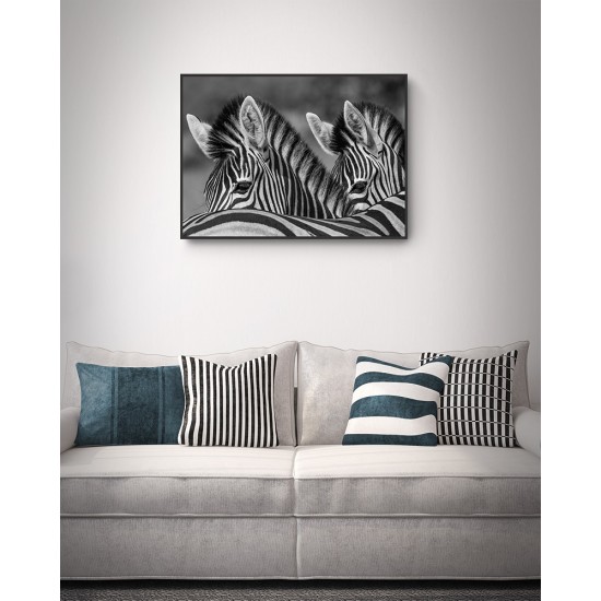 Quadro Zebras Serengeti - 60x90 cm