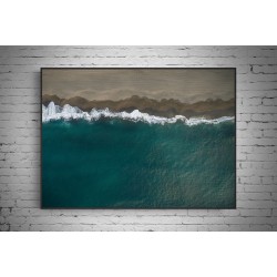 Quadro Ondas Na Praia - 80x110 cm