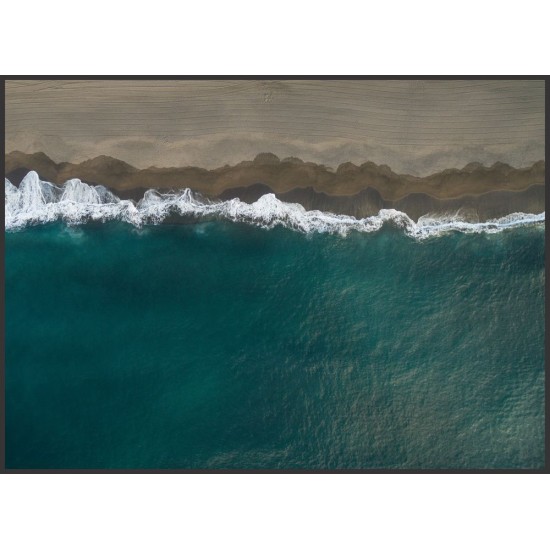Quadro Ondas Na Praia - 80x110 cm
