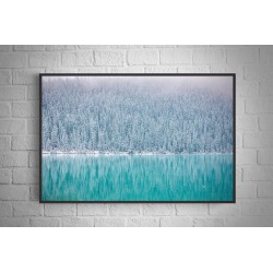 Quadro Lago Gelado - 50x75 cm
