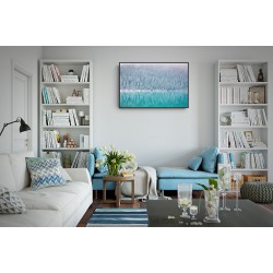 Quadro Lago Gelado - 50x75 cm