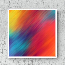 Quadro Colors - 70x70 cm