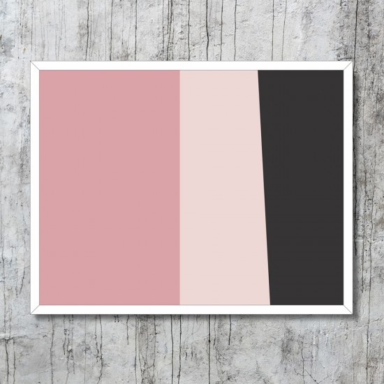 Quadro Colorido Básico - 55x70 cm