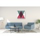 Quadro Geométrico Escandinavo - 70x70 cm