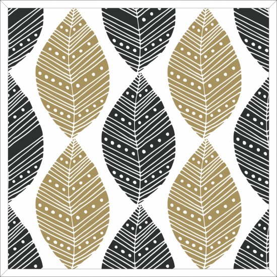 Quadro Ornamento Étnico - 65x65 cm