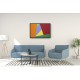 Quadro Abstrato Cortina - 50x70 cm