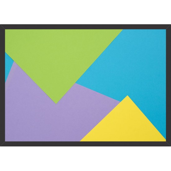 Quadro Abstrato Geométrico - 50x70 cm