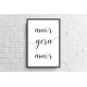 Quadro Lettering Amor Gera Amor - 62x42 cm