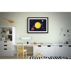 Quadro Espaço Kids - 26x35 cm 