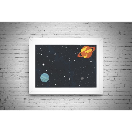 Quadro Espaço Kids - 26x35 cm 