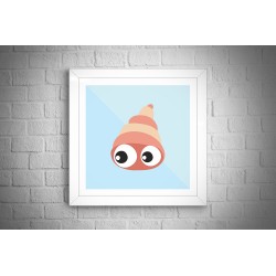 Quadro Concha - 29x29 cm 