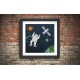 Quadro Astronauta - 29x29 cm 