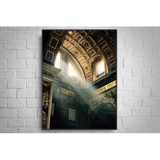 Quadro Basílica de São Pedro Vaticano - 100x70 cm