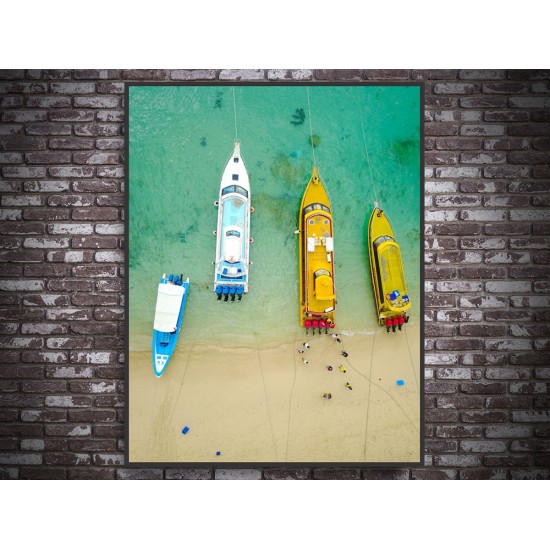 Quadro Mar da Indonésia - 70x90 cm