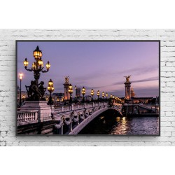Quadro Ponte Alexandre III - 90x60 cm