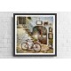 Quadro Mercearia Vintage - 38x38 cm Quadro Mercearia Vintage - 38x38 cm