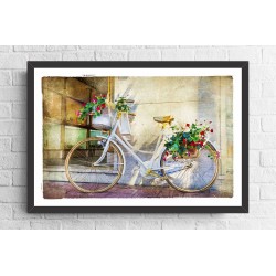 Quadro Bicicleta Florida Vintage  - 44x64 cm